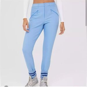 Offline by Aerie Women's Size Small Chillside Collection Stirrup Ski Pants Blue